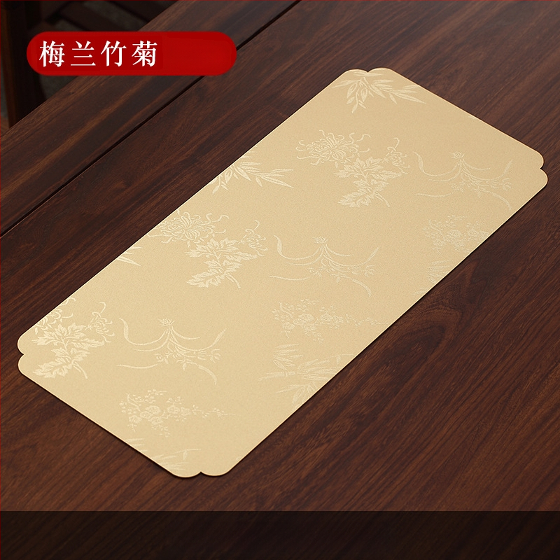 Podmetač za čaj, dvostrano vodootporna tkanina, Novi kineski stil, 53 g, u OPP vrećici