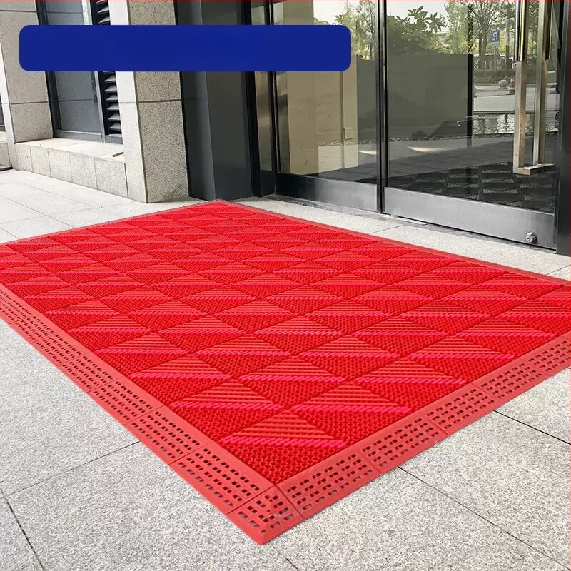 Vratna prostirka za komercijalnu i kućnu upotrebu, plastična, geometrijski uzorak, strojno tkanje, prilagodljiva (Proljeće 2021)