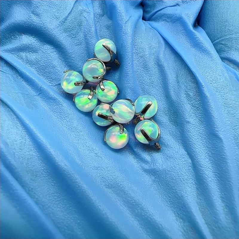 Lip nails za kosti uha – titanijeva zlitina, polirano, geometrijski stil, unisex