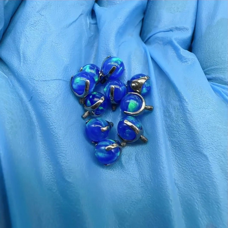 Lip nails za kosti uha – titanijeva zlitina, polirano, geometrijski stil, unisex