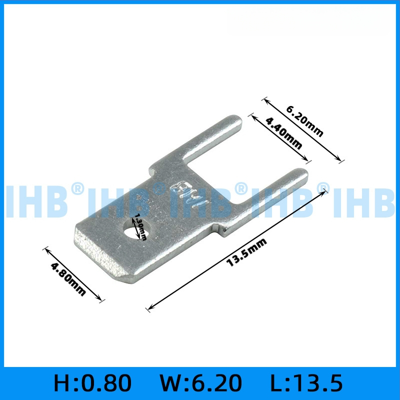 PCB plākšņu ievietojumi; izliektas formas pozicionēšana ar zvaigznes/flag veida izskatu; misiņš ar tinētu pārklājumu; 1000 gab