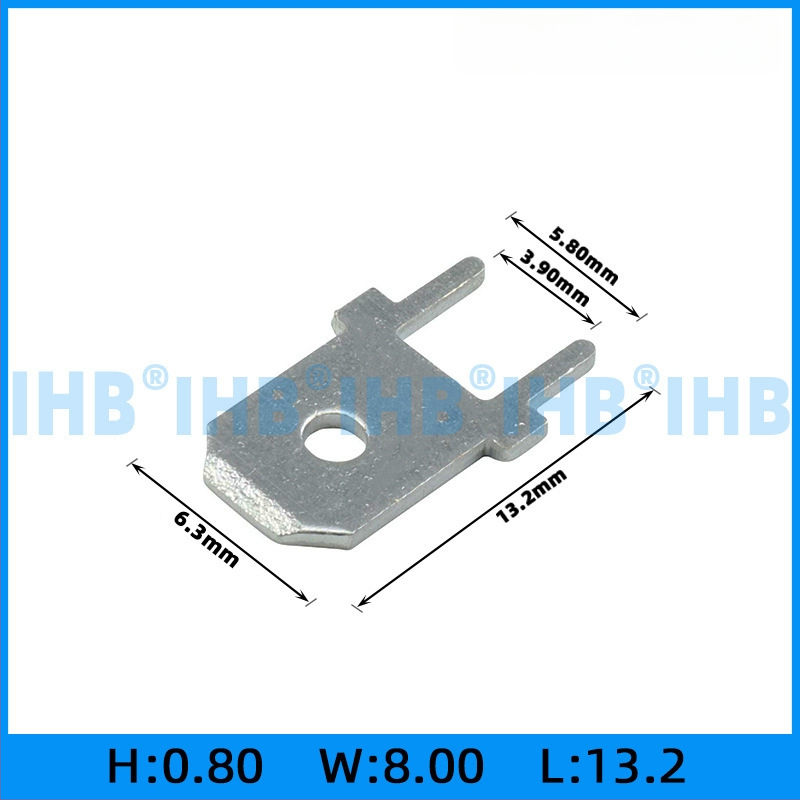 PCB plākšņu ievietojumi; izliektas formas pozicionēšana ar zvaigznes/flag veida izskatu; misiņš ar tinētu pārklājumu; 1000 gab