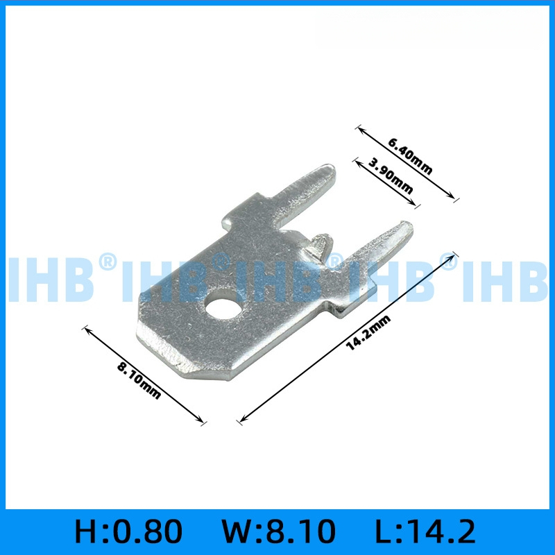PCB plākšņu ievietojumi; izliektas formas pozicionēšana ar zvaigznes/flag veida izskatu; misiņš ar tinētu pārklājumu; 1000 gab
