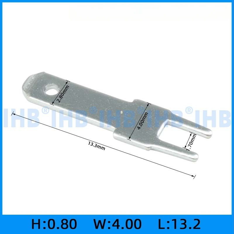 PCB plākšņu ievietojumi; izliektas formas pozicionēšana ar zvaigznes/flag veida izskatu; misiņš ar tinētu pārklājumu; 1000 gab