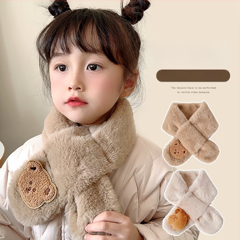 Детски шал – унисекс с карикатурен принт, кашмир съдържание >96%, за зимно-есенно време, правоъгълен формат, еднообразно плетиво