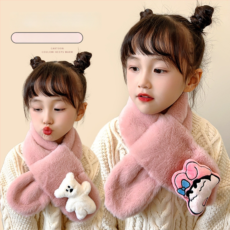 Детски шал – унисекс с карикатурен принт, кашмир съдържание >96%, за зимно-есенно време, правоъгълен формат, еднообразно плетиво