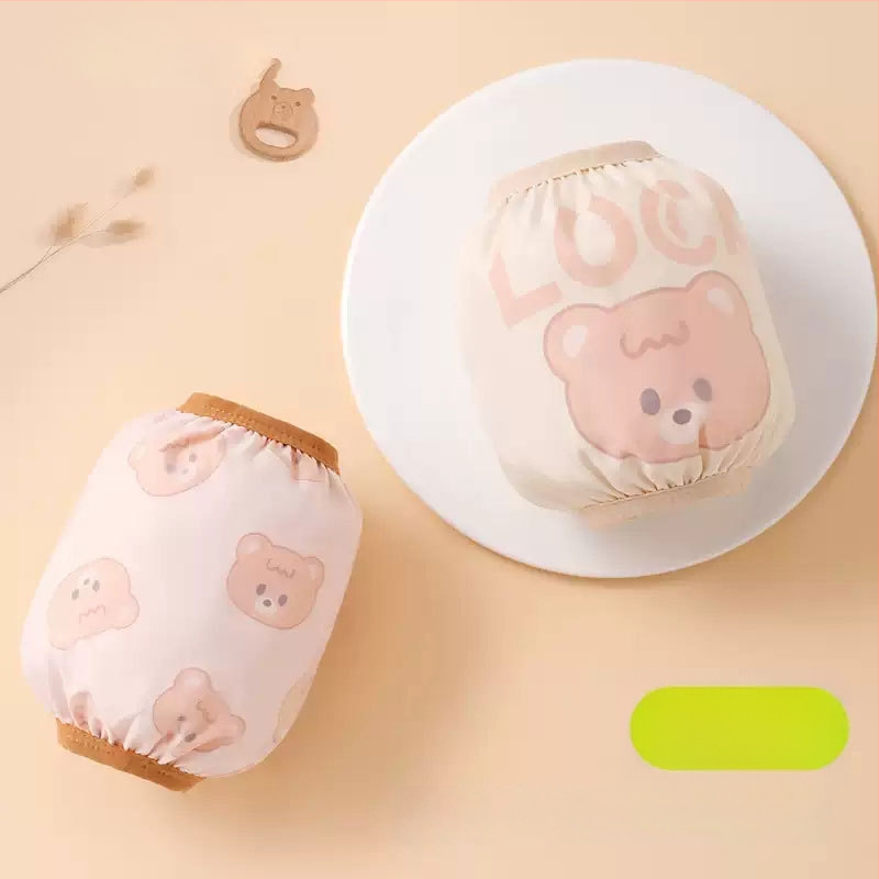 Bērnu ūdensizturīgi roku pārvalki - visas sezonas (ziema/pavasaris/rudens), karikatūru raksts, poliesterā šķiedra, vecuma grupa 1–13 gadi, zīmols Wavelet Elephant