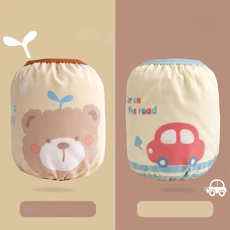 Bērnu ūdensizturīgi roku pārvalki - visas sezonas (ziema/pavasaris/rudens), karikatūru raksts, poliesterā šķiedra, vecuma grupa 1–13 gadi, zīmols Wavelet Elephant