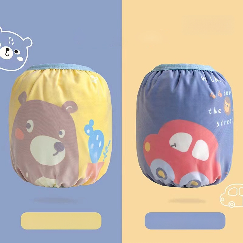 Bērnu ūdensizturīgi roku pārvalki - visas sezonas (ziema/pavasaris/rudens), karikatūru raksts, poliesterā šķiedra, vecuma grupa 1–13 gadi, zīmols Wavelet Elephant