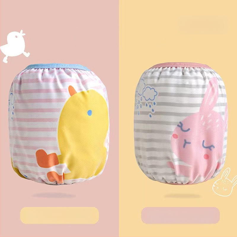 Bērnu ūdensizturīgi roku pārvalki - visas sezonas (ziema/pavasaris/rudens), karikatūru raksts, poliesterā šķiedra, vecuma grupa 1–13 gadi, zīmols Wavelet Elephant