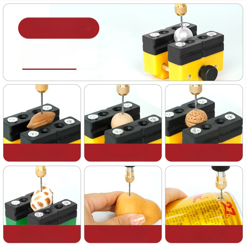 Elektriskais griezējurbis – kobalta saturs, taisns kāts, mikroprecizitāte urbumiem rokassprāžu un Budas pērlēm. Zīmols: Airui shield