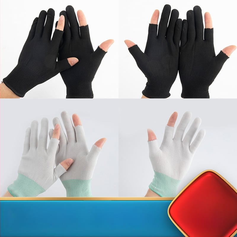 Mănuși de muncă din piele de vițel pentru curieri – rezistente la uzură, antiderapante, pentru sortare și ambalare