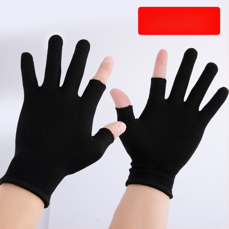 Mănuși de muncă din piele de vițel pentru curieri – rezistente la uzură, antiderapante, pentru sortare și ambalare