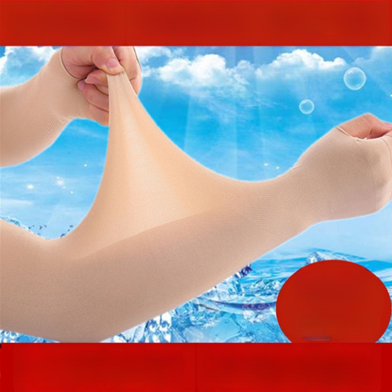 Ледено-копринени ръкави за UV защита – лятна употреба, за каране и шофиране, полиестер 61-70% / вискоза 21-30%