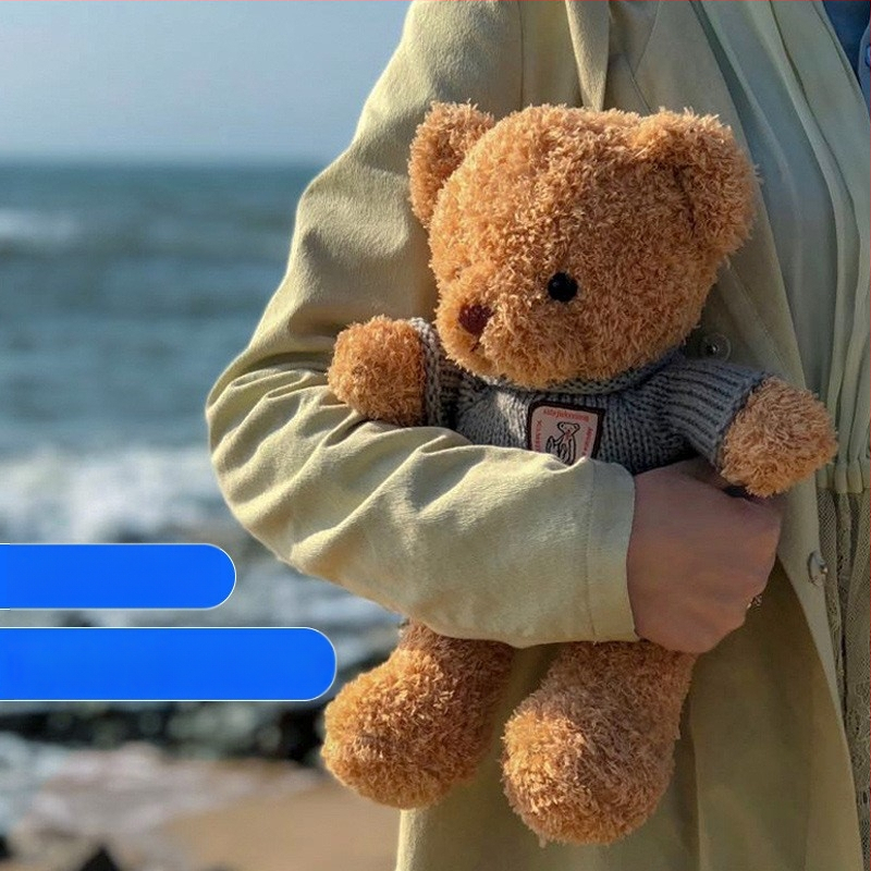 Karupoeg plüüslaps - PP-puuvillane täidis, plüüslind loom, sobib 7–14-aastastele.