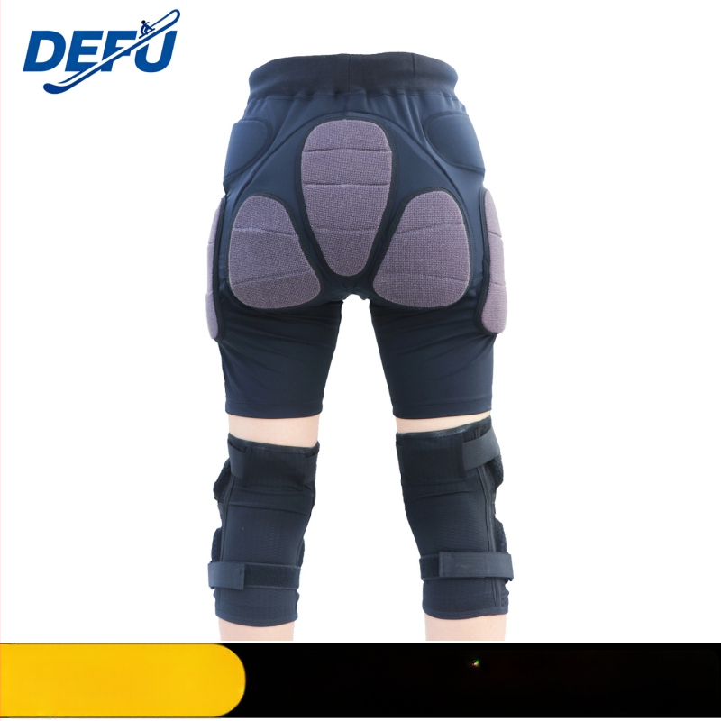 DEFU Ски защитно оборудване: протектори за колене, прасци, лакти и ханш, EVA материя