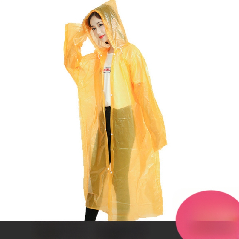 Lietus pončo tūrisma vajadzībām — atkārtoti lietojams, bieza auduma ar ietekmes audumu, pieaugušajiem, ārējiem pārgājieniem