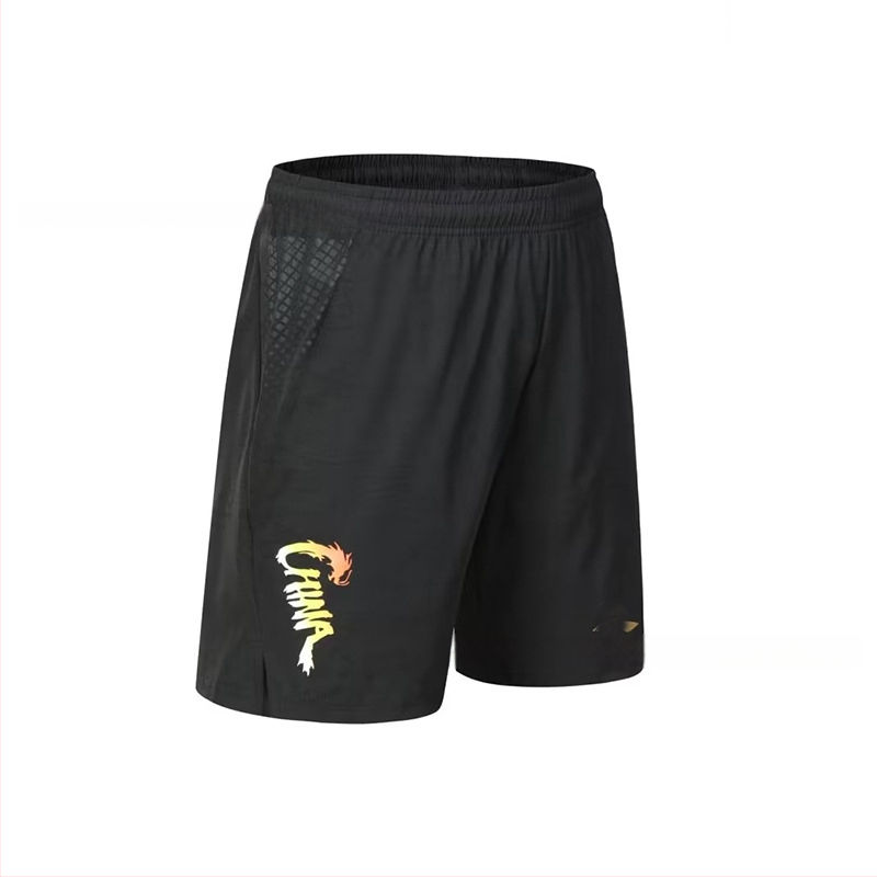 Stalo teniso trumpų rankovių treniruočių komplektas – Unisex, greitai džiūstantis poliesterio mišinys, 95–100% poliesteris, pavasaris–ruduo, suaugusiems ir vaikams