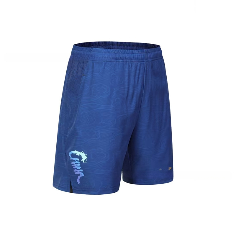 Stalo teniso trumpų rankovių treniruočių komplektas – Unisex, greitai džiūstantis poliesterio mišinys, 95–100% poliesteris, pavasaris–ruduo, suaugusiems ir vaikams