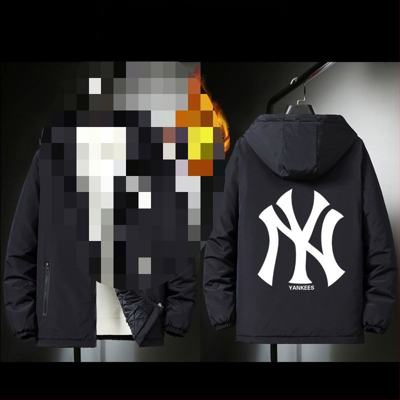 Jachetă bărbați cu glugă – rezistentă la vânt, caldă, poliester, îmbrăcare exterioară de iarnă, stil urban tineret