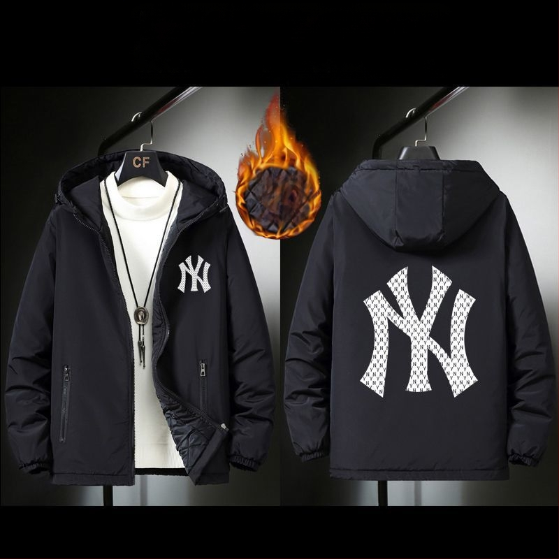 Jachetă bărbați cu glugă – rezistentă la vânt, caldă, poliester, îmbrăcare exterioară de iarnă, stil urban tineret