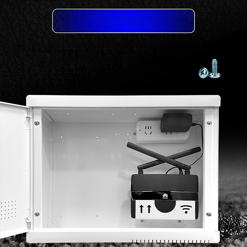 Монтажна рамка за домашна оптична мултимедийна кутия – без марка, съвместима с Huawei H6 рутер и Q6 суич