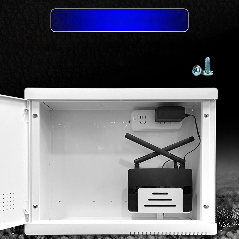 Монтажна рамка за домашна оптична мултимедийна кутия – без марка, съвместима с Huawei H6 рутер и Q6 суич