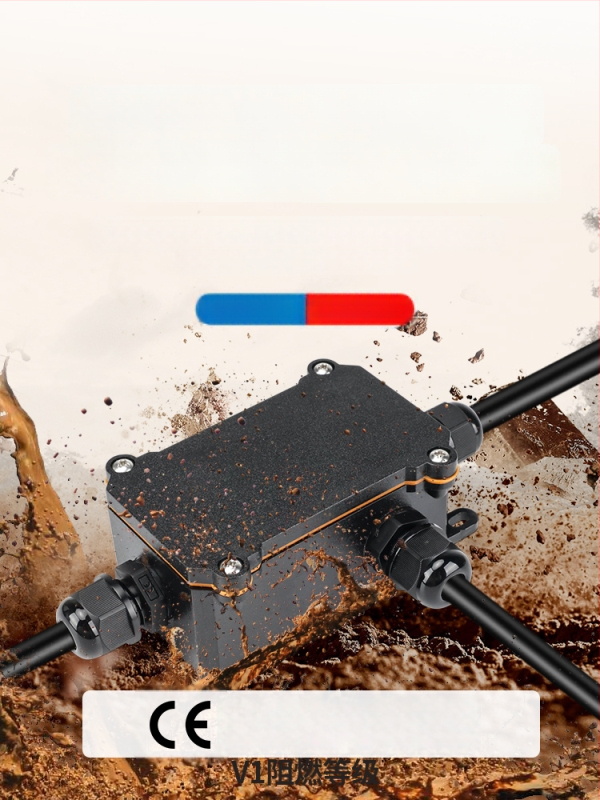 MX-0800 Ārējā ūdensdroša kabelu kastīte ar ātru termināļa bloku, IP68, gatava iegremdēšanai, versijas 2 ievadi/2 izejas vai 2 ievadi/4 izejas