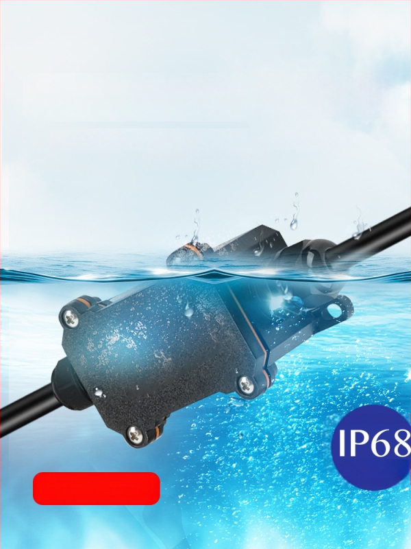 MX-0800 Ārējā ūdensdroša kabelu kastīte ar ātru termināļa bloku, IP68, gatava iegremdēšanai, versijas 2 ievadi/2 izejas vai 2 ievadi/4 izejas