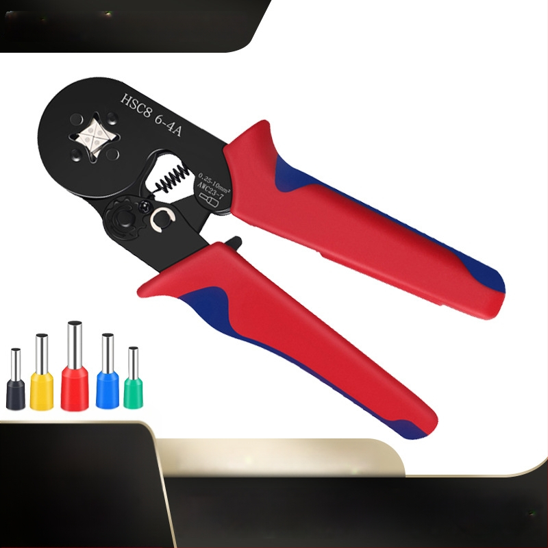 Jingyue Electric Terminālu presēšanas knaibles caurulīšu termināļiem — īpaša presēšana caurulīšu termināļiem; Sastāvs: niķeļa-hroma sakausējuma tērauds; Svars: 0,378