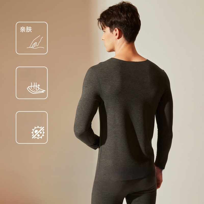 Termiska bāzes komplekts sievietēm no kašmīra un zīda, garas piedurknes, garas bikses, ekstra biezs