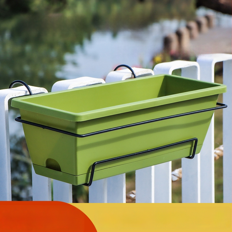 Ghiveci de flori din plastic, dreptunghiular, pentru podea, în stil nordic, pentru grădinărit la domiciliu.