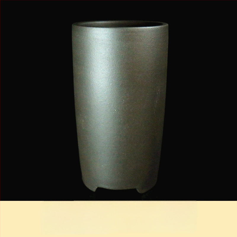 Ghiveci ceramic pentru orhidee, cu design respirabil, lucrat manual, potrivit pentru birou sau podea, stil clasic.