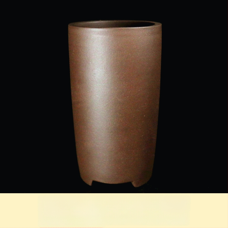 Ghiveci ceramic pentru orhidee, cu design respirabil, lucrat manual, potrivit pentru birou sau podea, stil clasic.