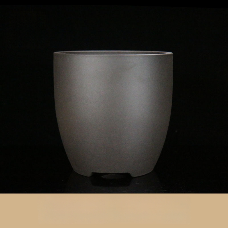 Ghiveci ceramic pentru orhidee, cu design respirabil, lucrat manual, potrivit pentru birou sau podea, stil clasic.