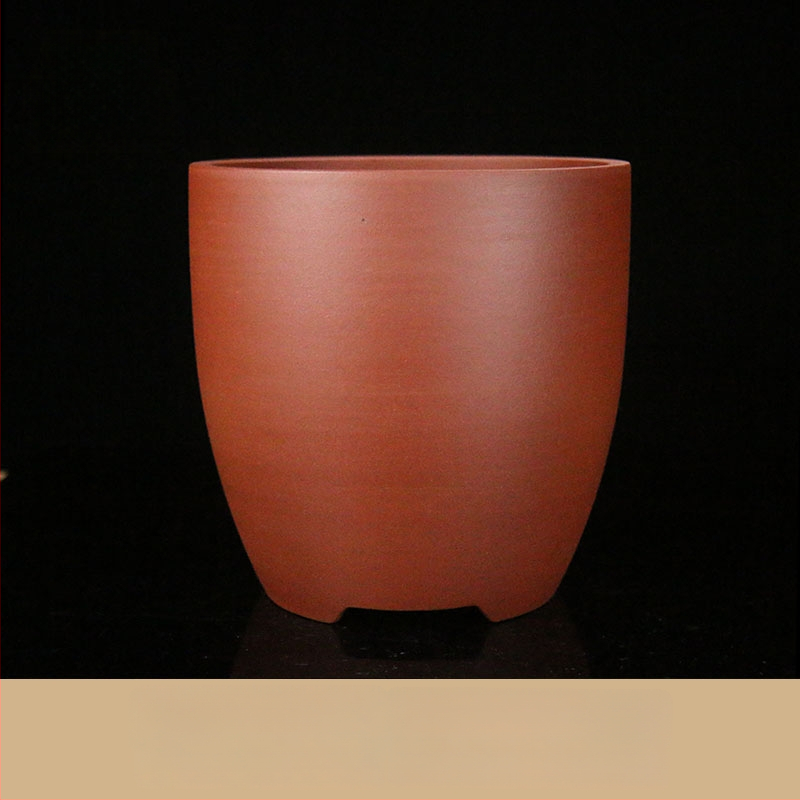 Ghiveci ceramic pentru orhidee, cu design respirabil, lucrat manual, potrivit pentru birou sau podea, stil clasic.