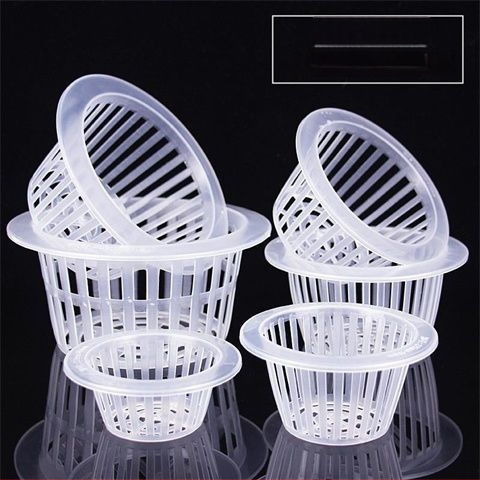 Trīsdaļīgs hidroponikas stikla vāzes komplekts ar sakņu grozu un ūdens trauku