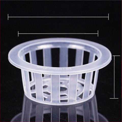 Trīsdaļīgs hidroponikas stikla vāzes komplekts ar sakņu grozu un ūdens trauku