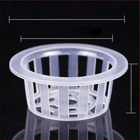 Trīsdaļīgs hidroponikas stikla vāzes komplekts ar sakņu grozu un ūdens trauku