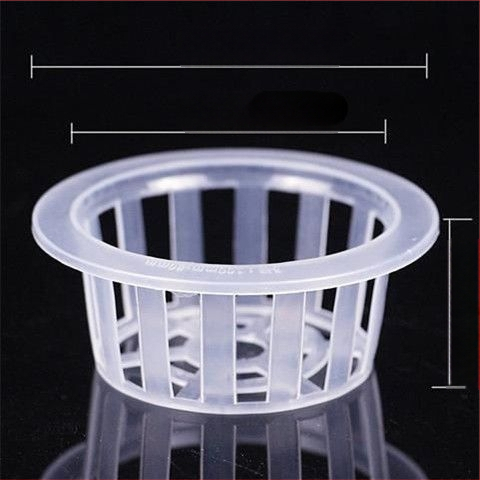 Trīsdaļīgs hidroponikas stikla vāzes komplekts ar sakņu grozu un ūdens trauku