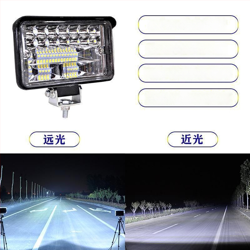 Kamion LED reflektor 12–24V anti-fog fény, Modell 1, Kompatibilis 1 modellel — Tianzhiba