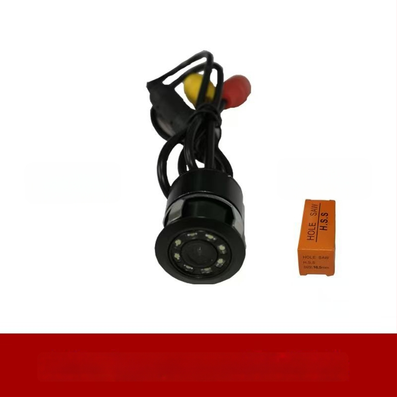 Автомобилна камера за монтаж за задно виждане с инфрачервено нощно виждане, CCD сенсор, водоустойчива, 12V захранване