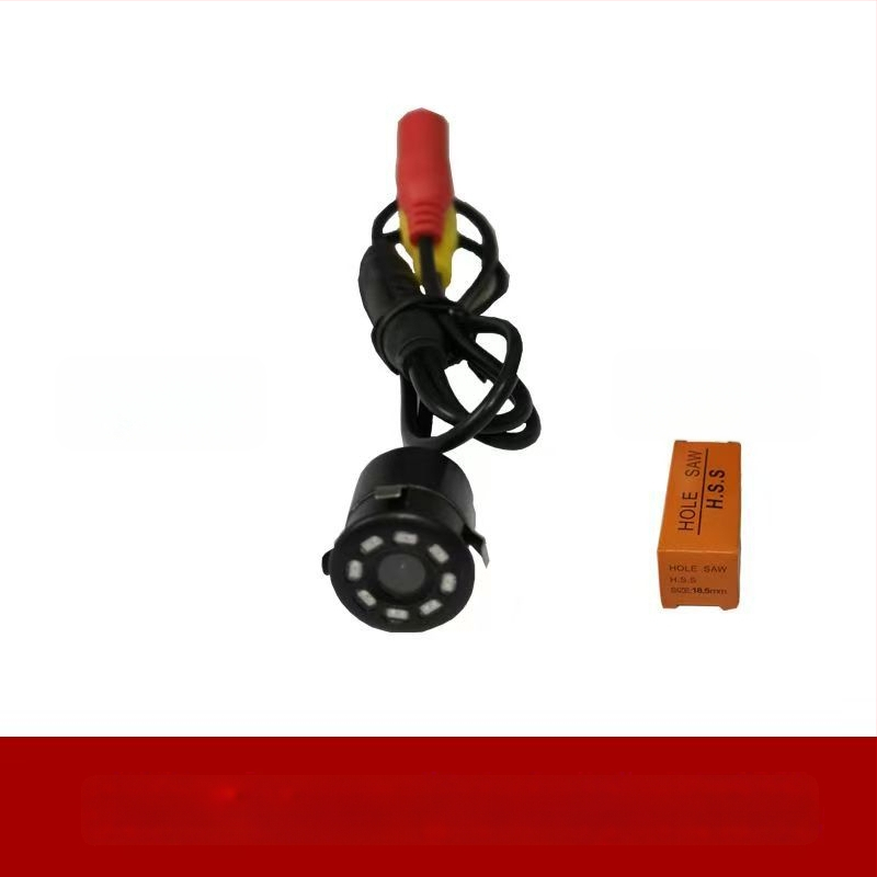 Автомобилна камера за монтаж за задно виждане с инфрачервено нощно виждане, CCD сенсор, водоустойчива, 12V захранване