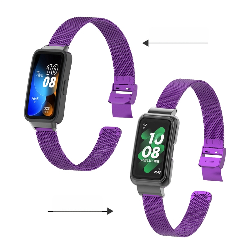 Nerđajući čelik Milanese kopča remen za Huawei Band 9/10 s mehanizmom brzog otpuštanja