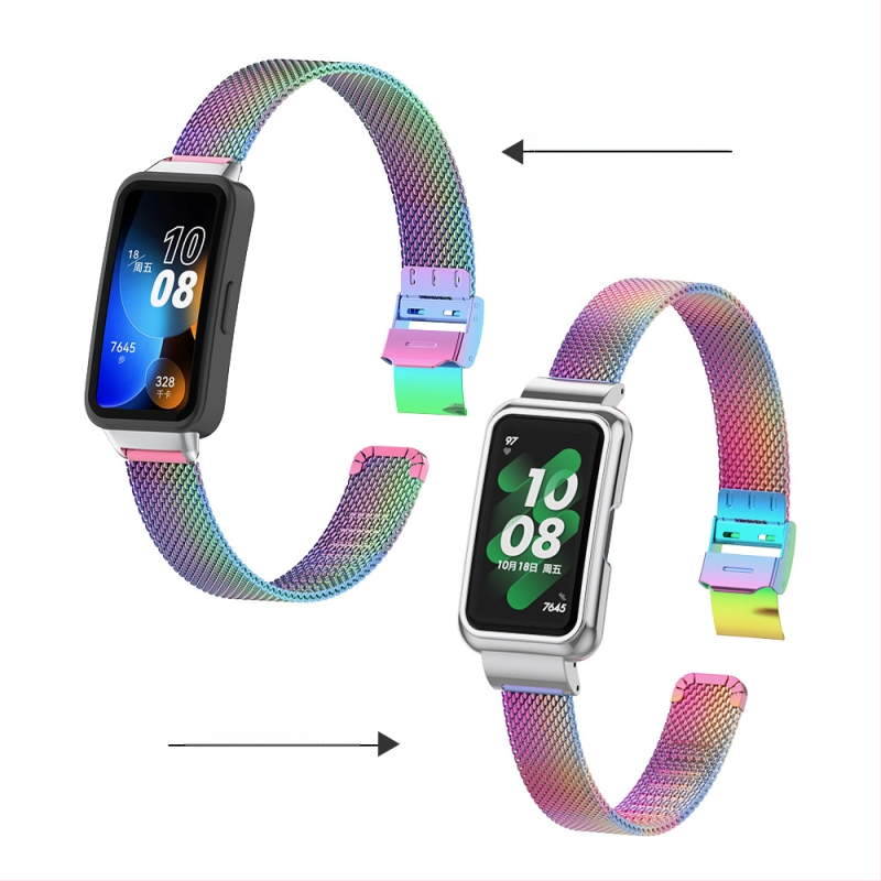 Nerđajući čelik Milanese kopča remen za Huawei Band 9/10 s mehanizmom brzog otpuštanja