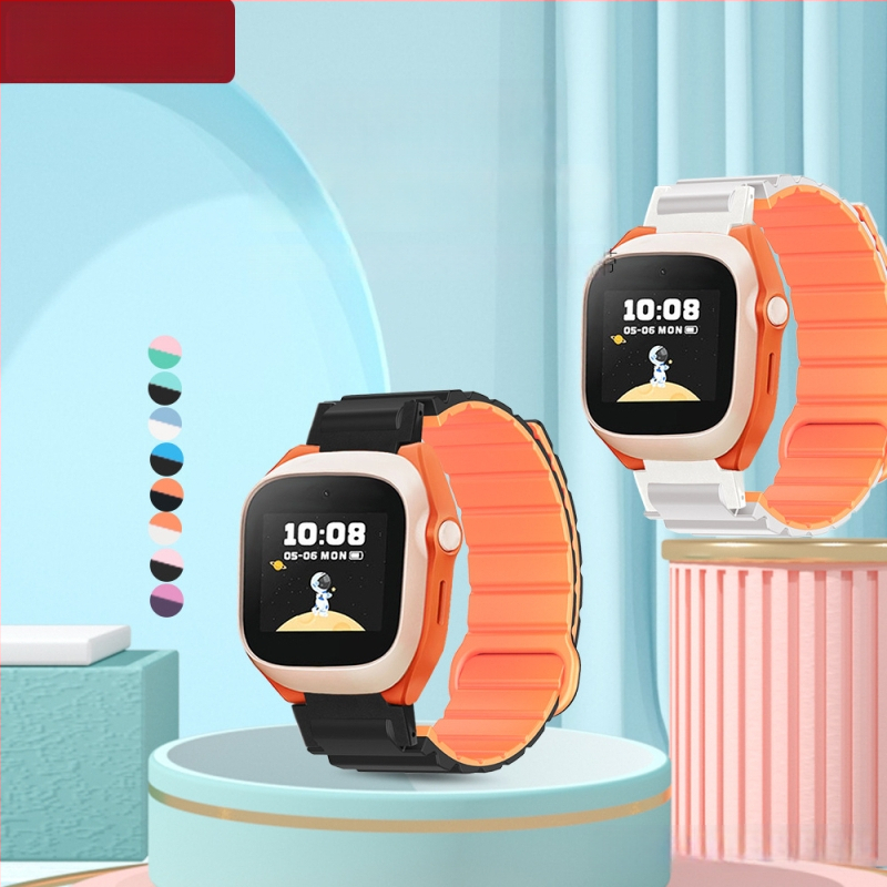 HW silikona magnētiskā siksna bērnu pulksteņiem Mi Tu 4C/5C/6C/2S/U1/6X/C7A/7X