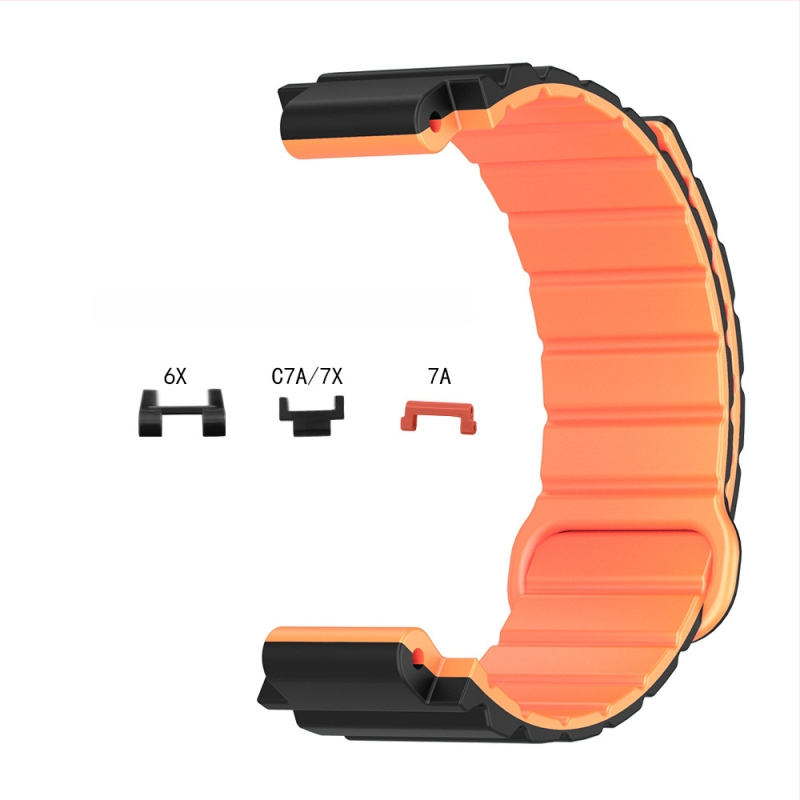 HW silikona magnētiskā siksna bērnu pulksteņiem Mi Tu 4C/5C/6C/2S/U1/6X/C7A/7X