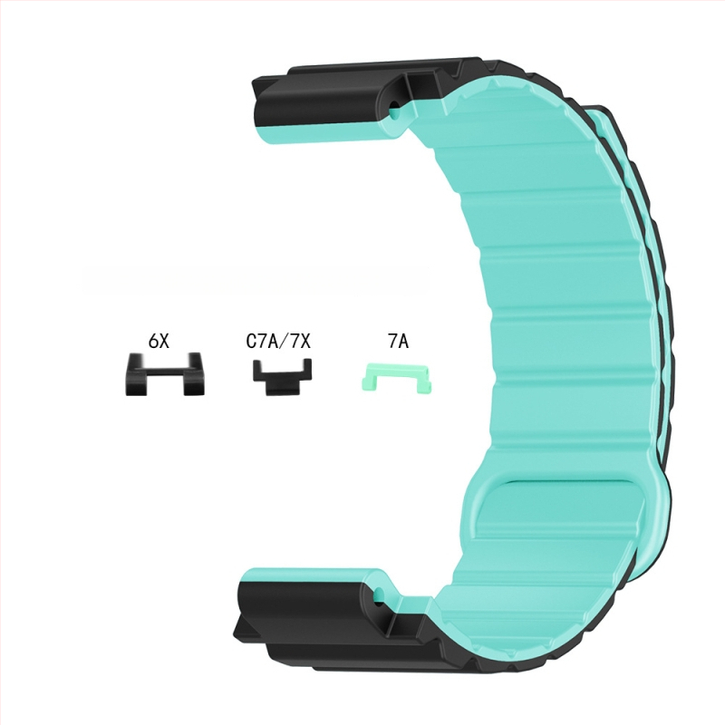 HW silikona magnētiskā siksna bērnu pulksteņiem Mi Tu 4C/5C/6C/2S/U1/6X/C7A/7X