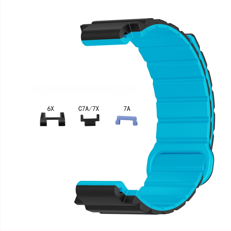 HW silikona magnētiskā siksna bērnu pulksteņiem Mi Tu 4C/5C/6C/2S/U1/6X/C7A/7X