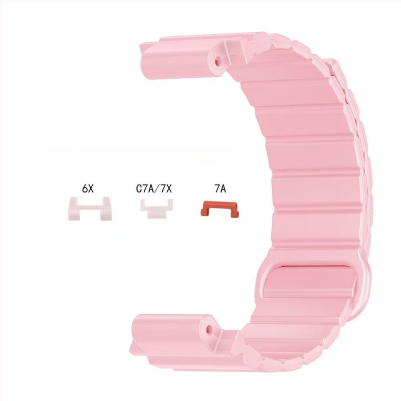 HW silikona magnētiskā siksna bērnu pulksteņiem Mi Tu 4C/5C/6C/2S/U1/6X/C7A/7X